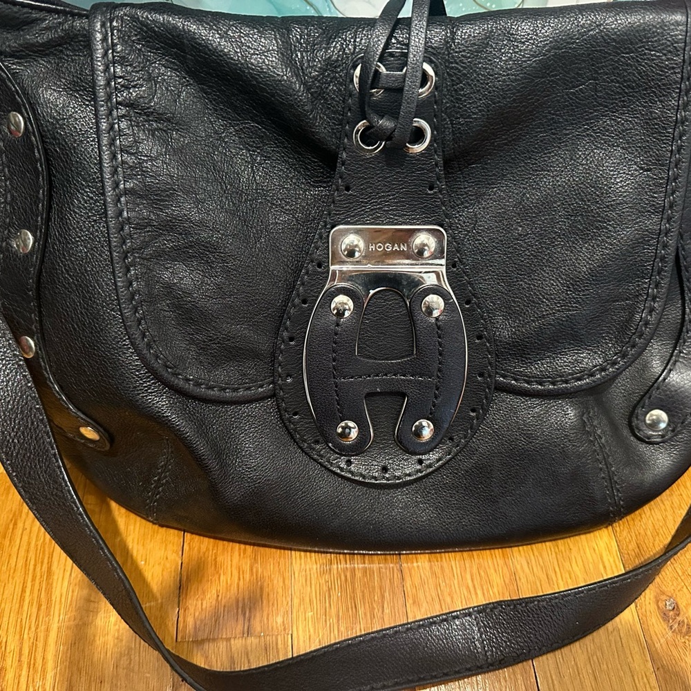 Hogan leather bag